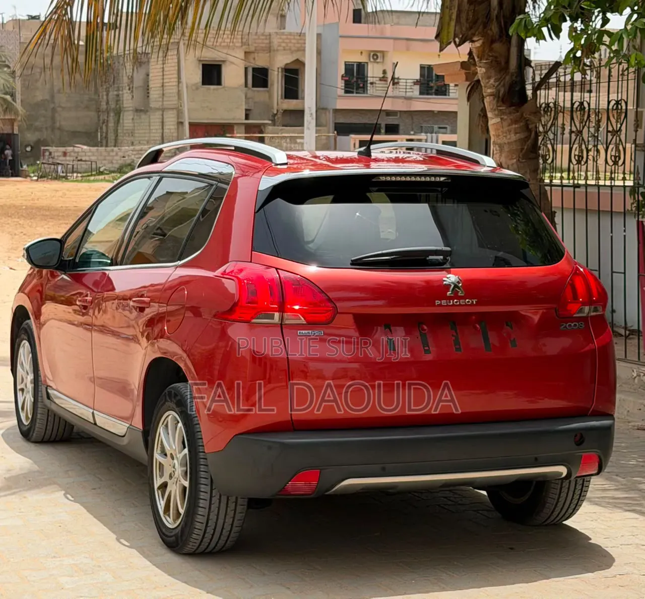 Peugeot 2008 2016 Rouge