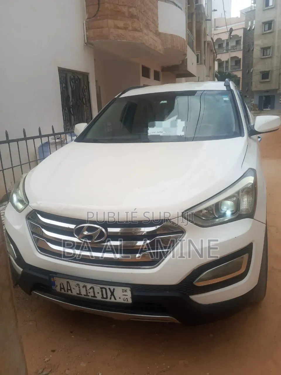 Hyundai Santa Fe 2014 Blanc