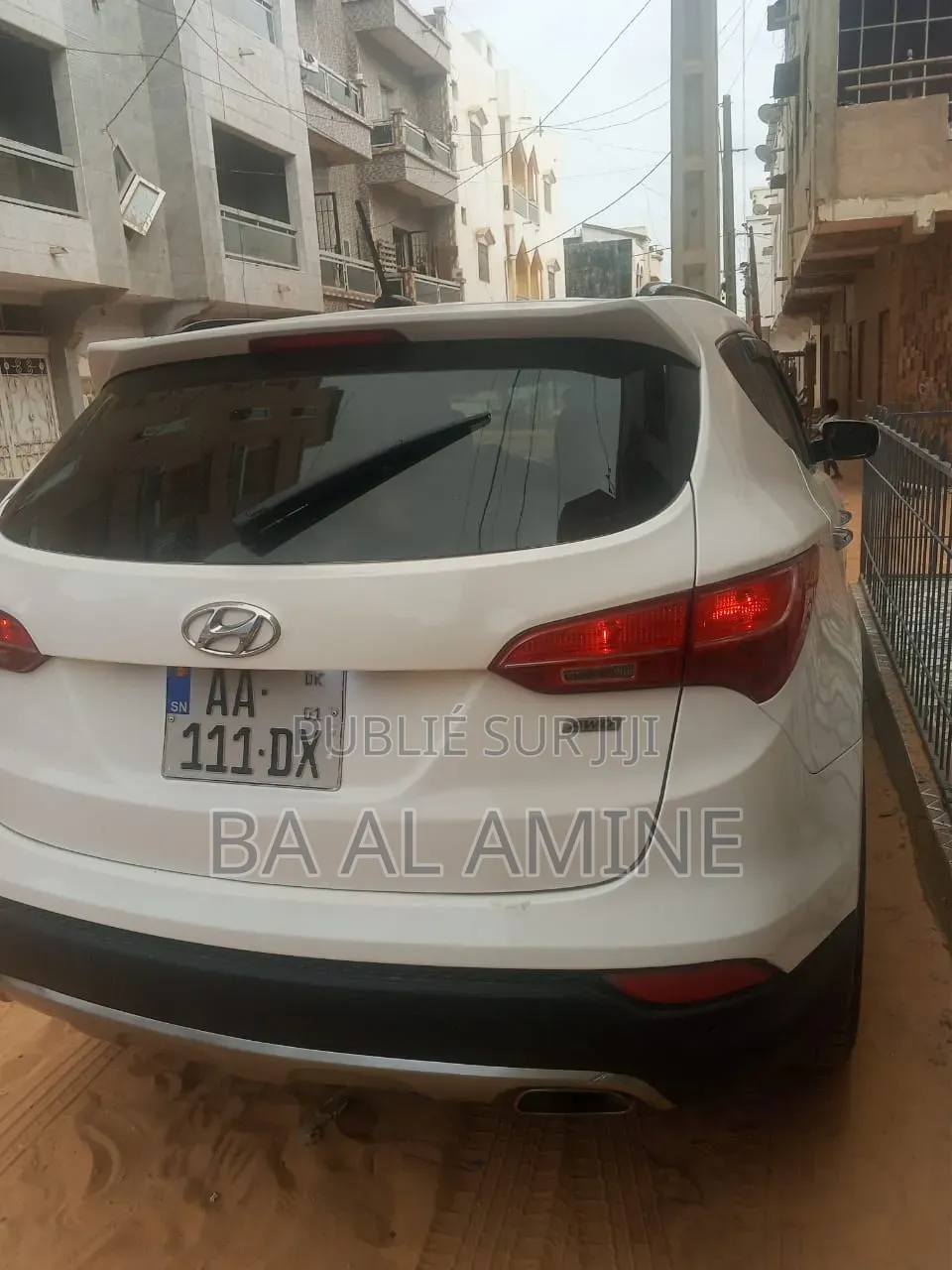 Hyundai Santa Fe 2014 Blanc