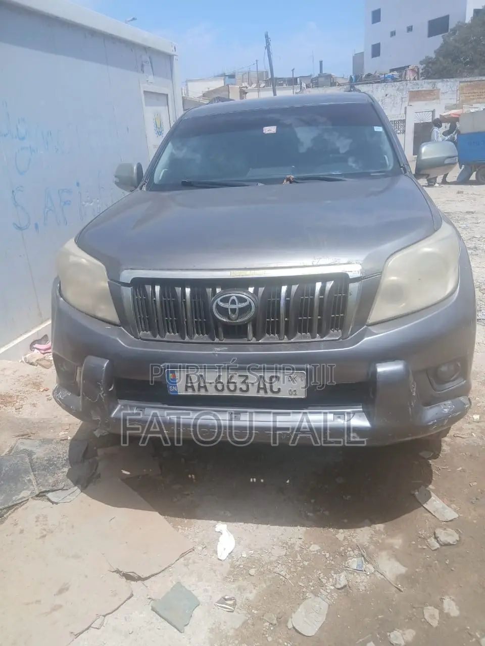 Toyota Land Cruiser Prado 2012 Gris