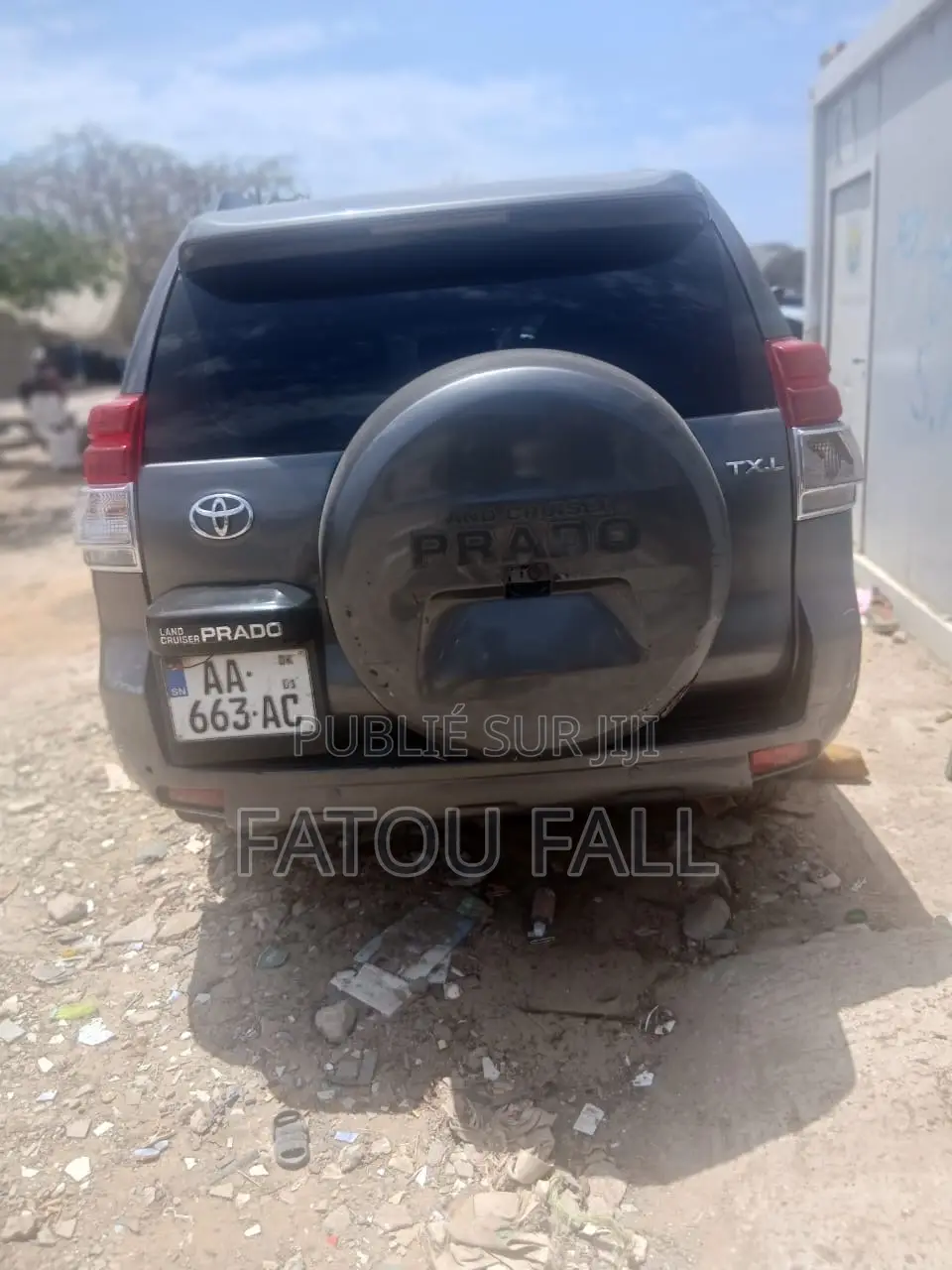 Toyota Land Cruiser Prado 2012 Gris