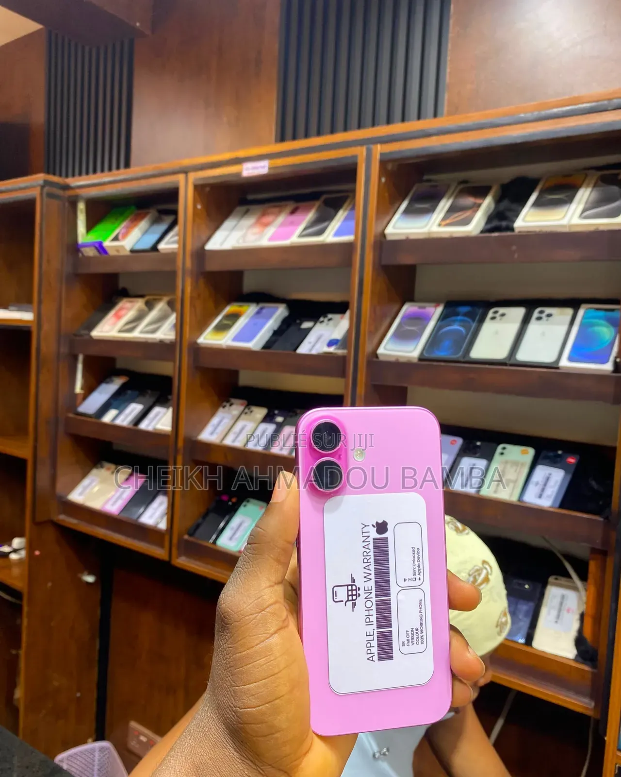 Nouveau Apple iPhone 16 Plus 128 GB Rose