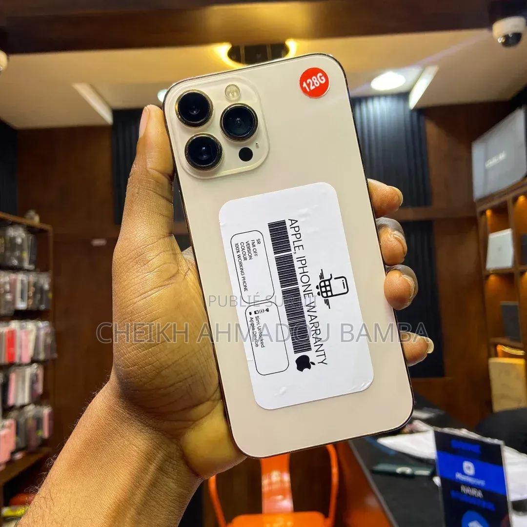 Nouveau Apple iPhone 13 Pro Max 128 GB Doré
