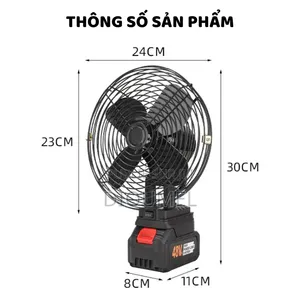 Ventilateur Rechargeable Lithium