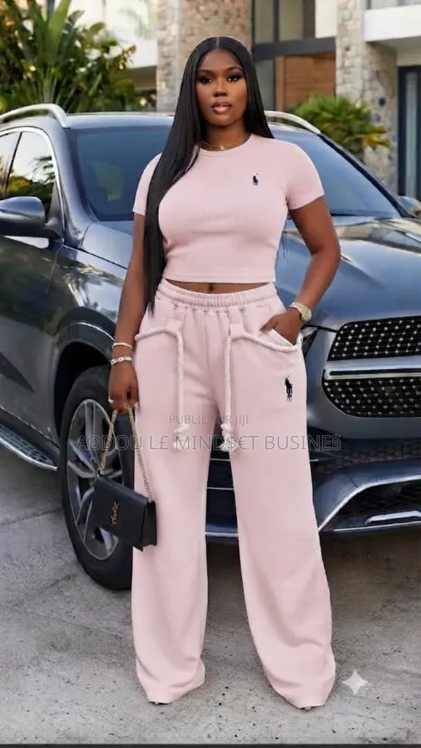 Ensemble Fille Bas Larges Lacoste Disponible