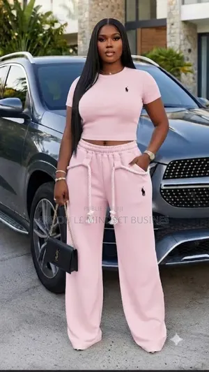Ensemble Fille Bas Larges Lacoste Disponible