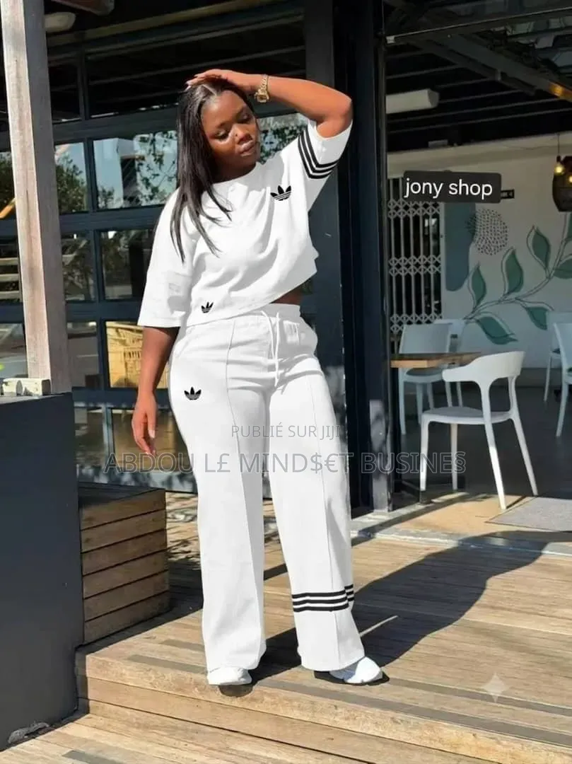 Ensemble Adidas Bas Larges Girls Disponible