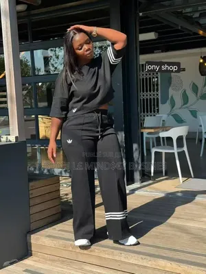 Ensemble Adidas Bas Larges Girls Disponible