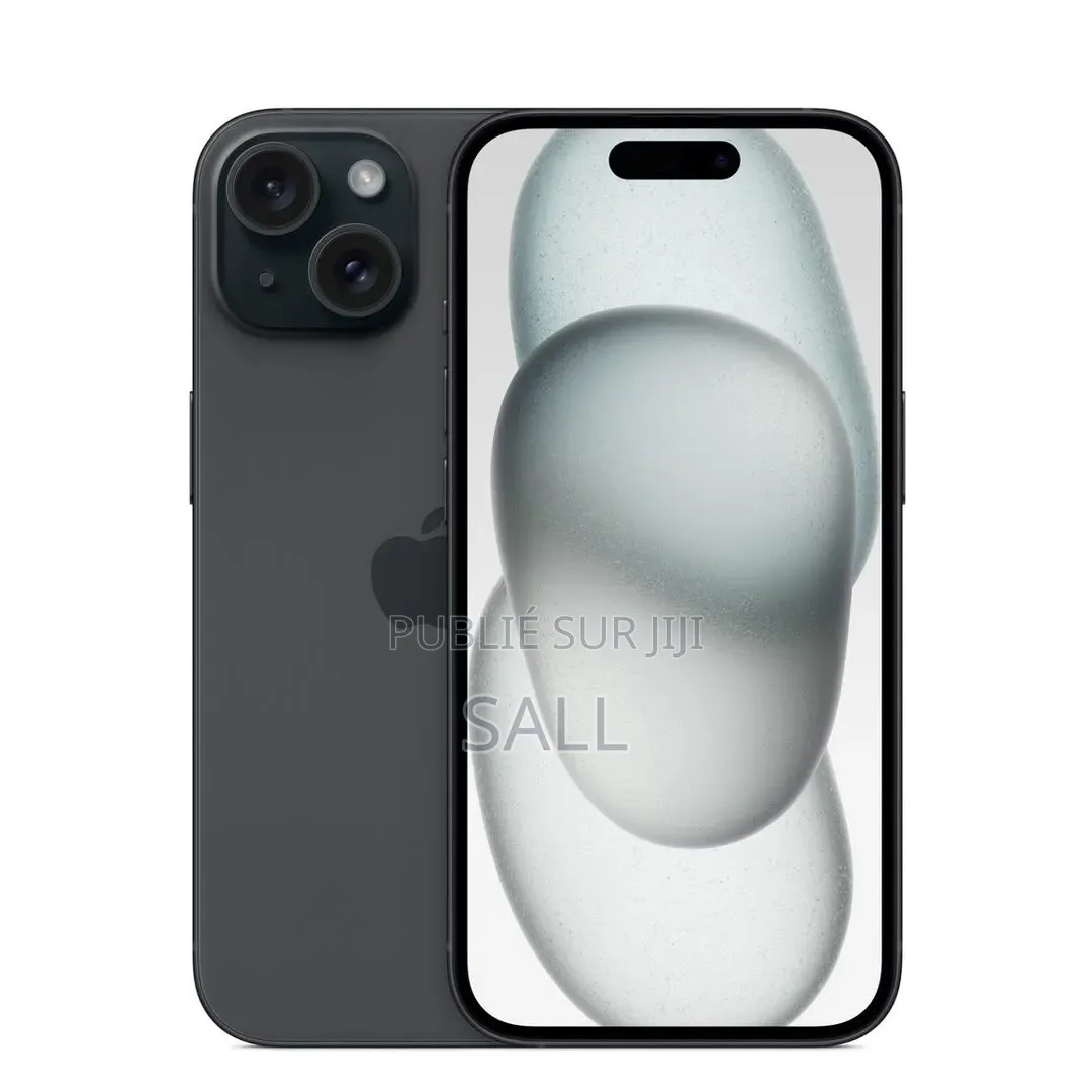 Nouveau Apple iPhone 15 256 GB Noir