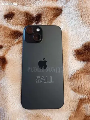 Nouveau Apple iPhone 15 256 GB Noir