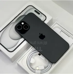 Nouveau Apple iPhone 15 256 GB Noir