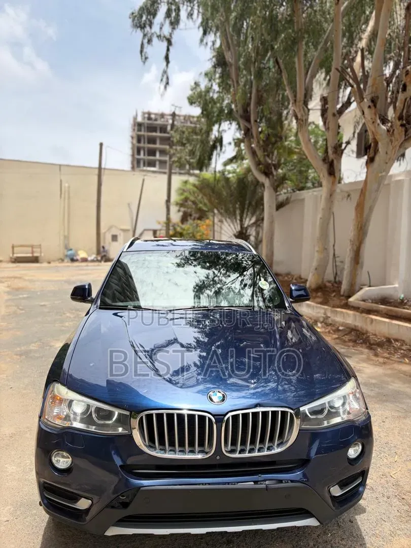 BMW X3 2017 Bleu