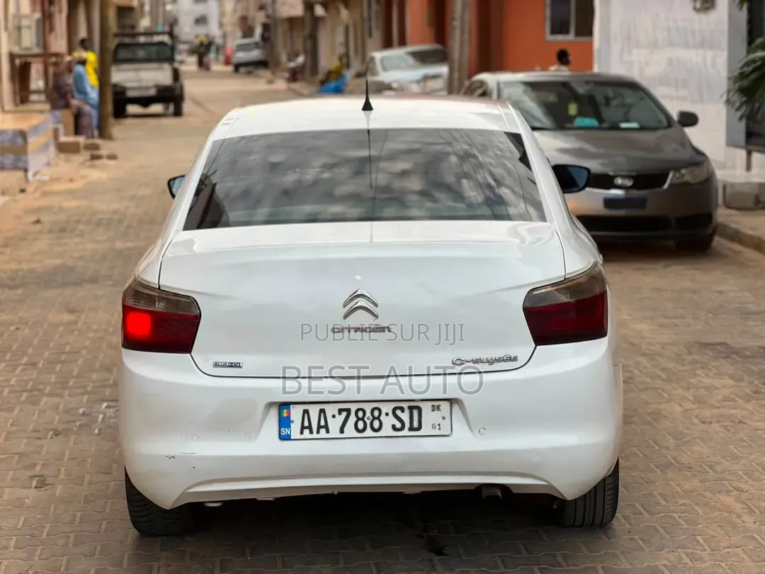 Citroen C-Elysee 2016 Blanc