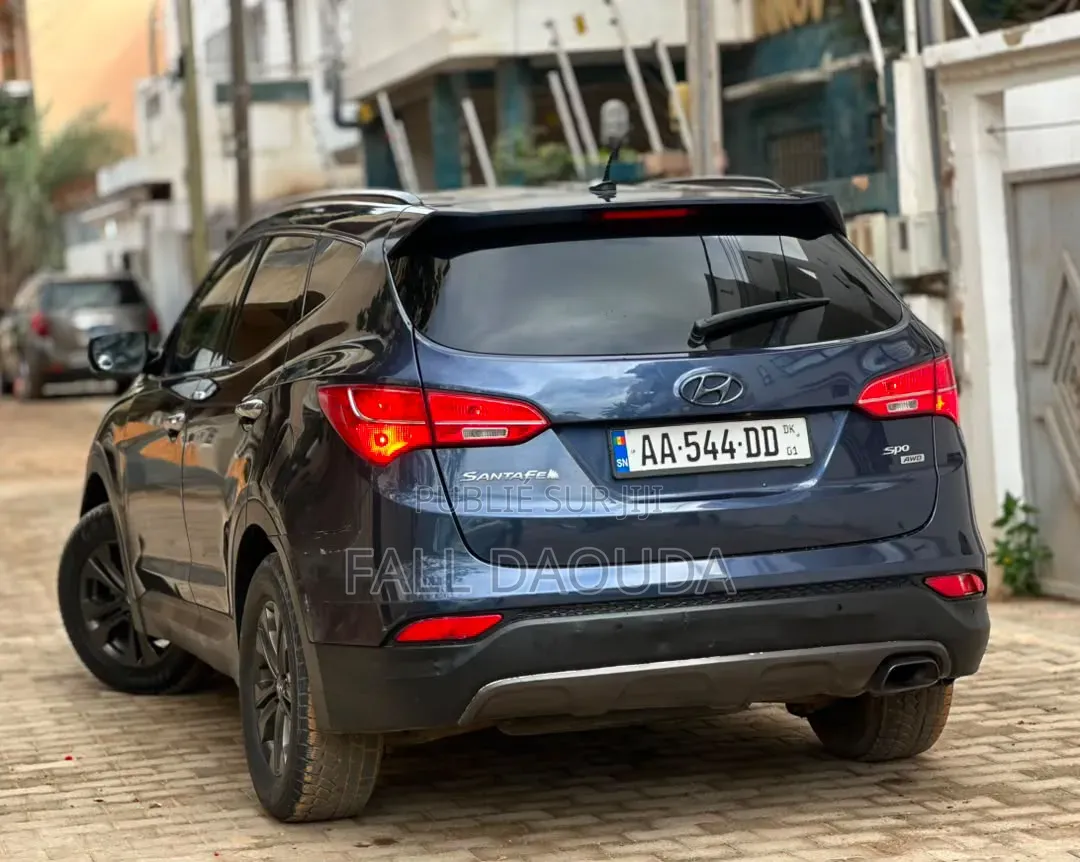 Hyundai Santa Fe 2014 Rouge