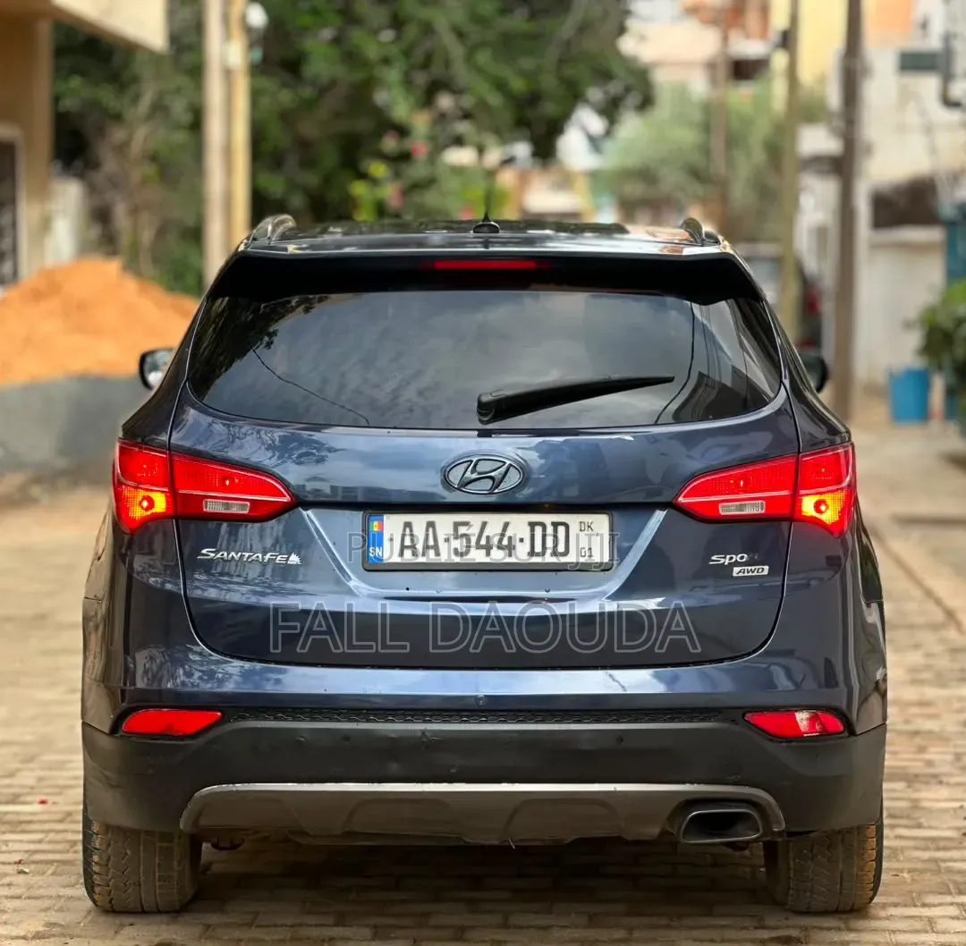 Hyundai Santa Fe 2014 Rouge
