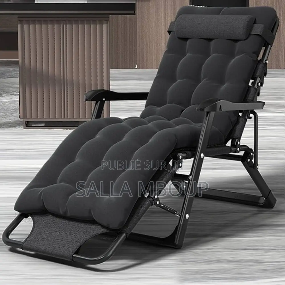 Chaise Pliante Longue Avec Housse