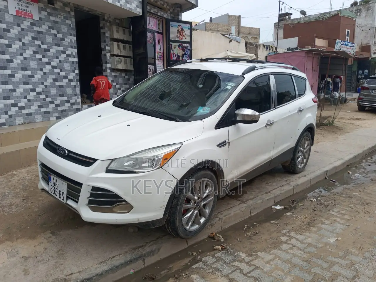 Ford Escape Titanium 4dr SUV AWD (1.6L 4cyl Turbo 6A) 2015 Blanc