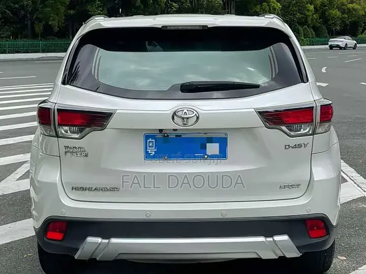 Toyota Highlander 2018 Blanc