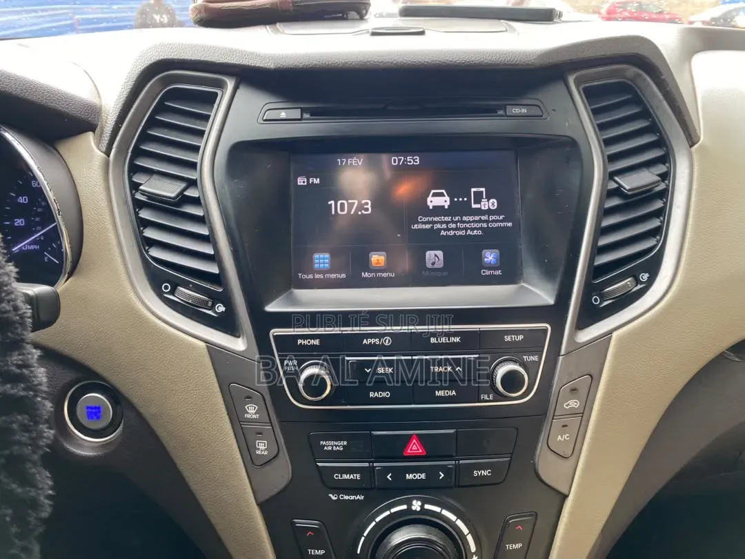 Hyundai Santa Fe 2018 Bleu
