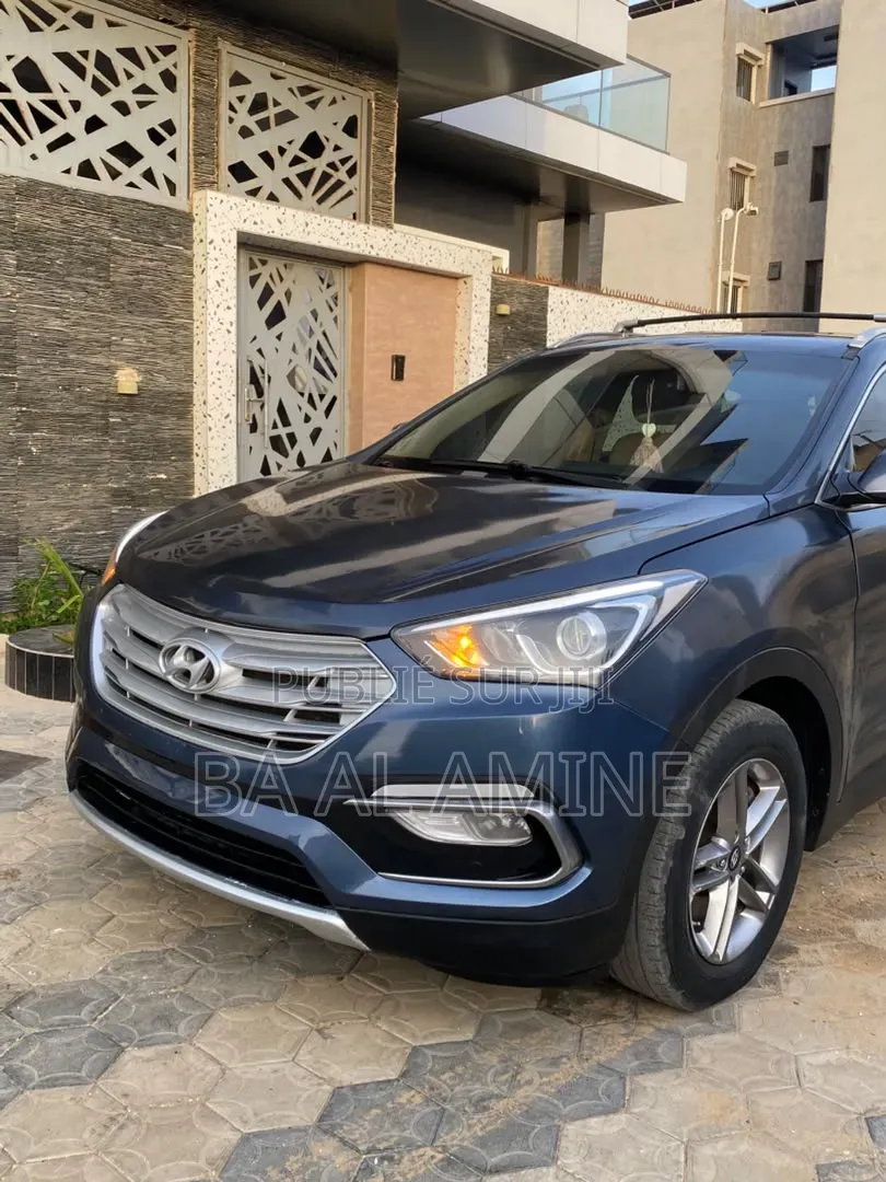 Hyundai Santa Fe 2018 Bleu