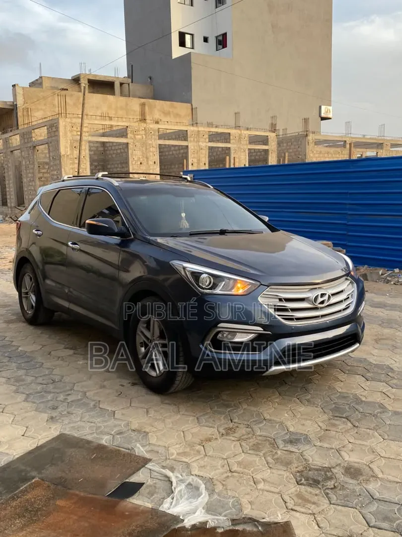 Hyundai Santa Fe 2018 Bleu