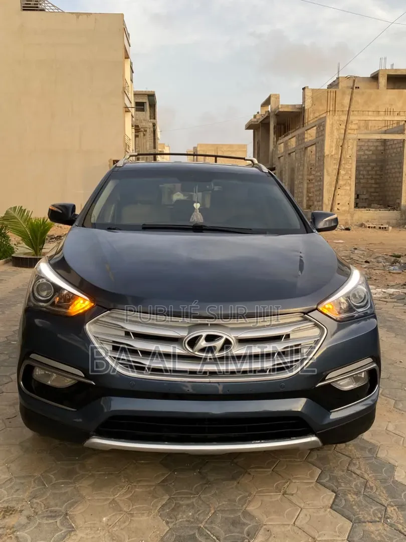 Hyundai Santa Fe 2018 Bleu