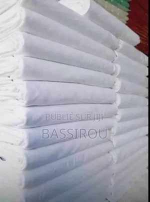 Superbe Draps Blanc Cotons