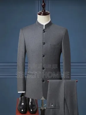 Costumes Homme Style Officier / Mao Complet (Veste + Pantalon )