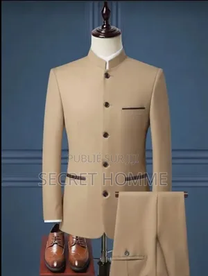 Costumes Homme Style Officier / Mao Complet (Veste + Pantalon )