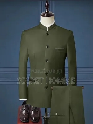 Costumes Homme Style Officier / Mao Complet (Veste + Pantalon )