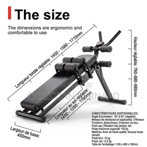 Banc De Musculation Incliné, Appareil De Musculation Abdominale