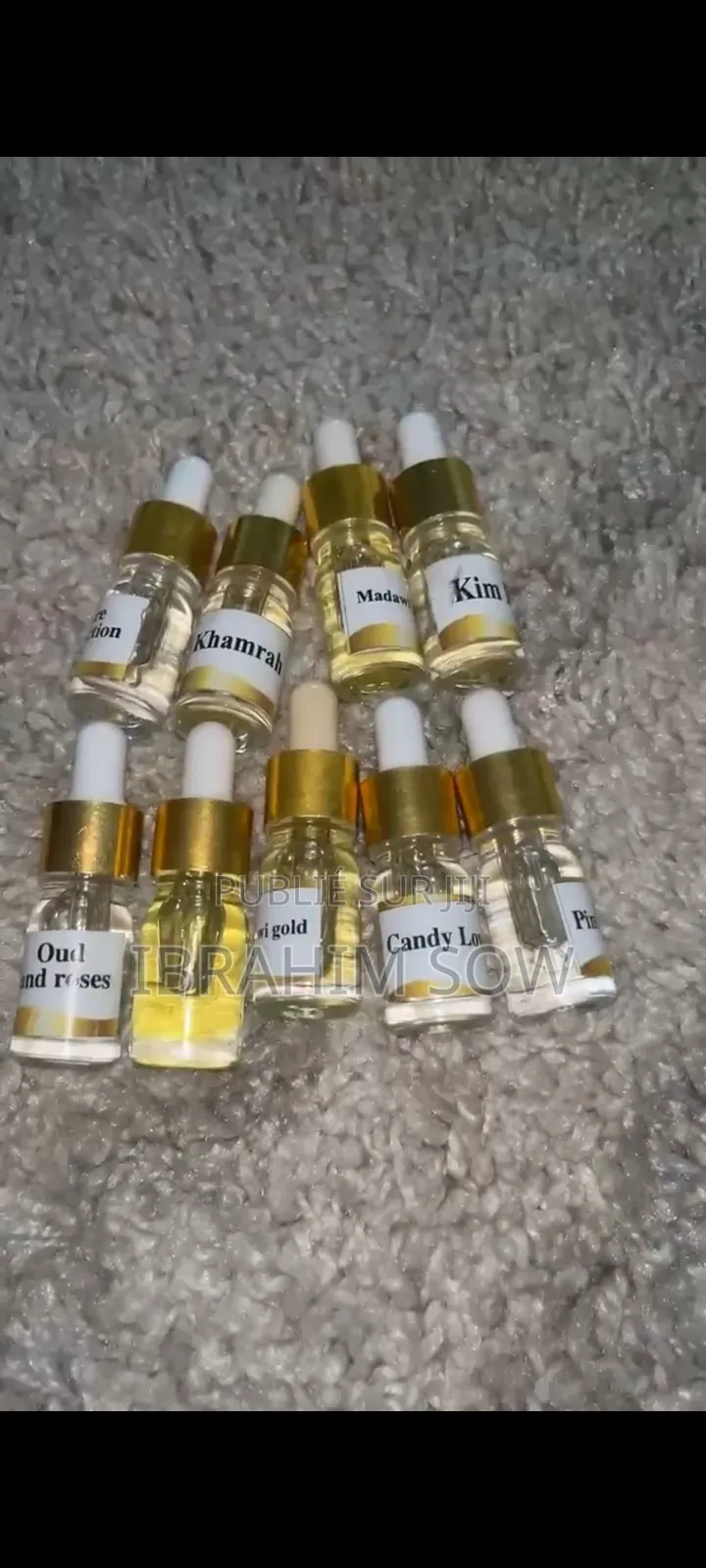 Parfum Huile