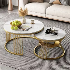 Ensemble Table Basse Rond Moderne