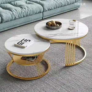 Ensemble Table Basse Rond Moderne