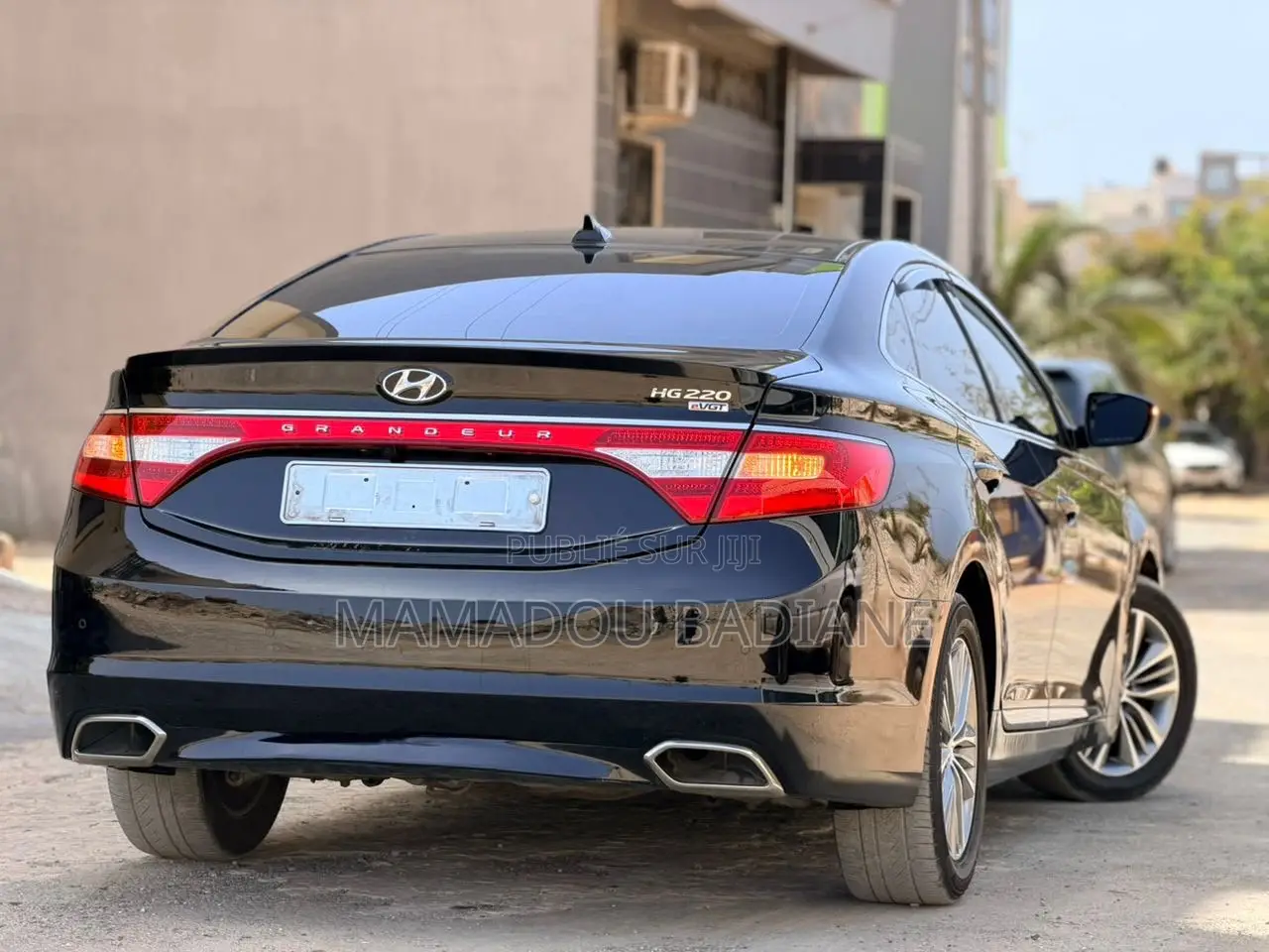 Hyundai Grandeur 2017 Bleu