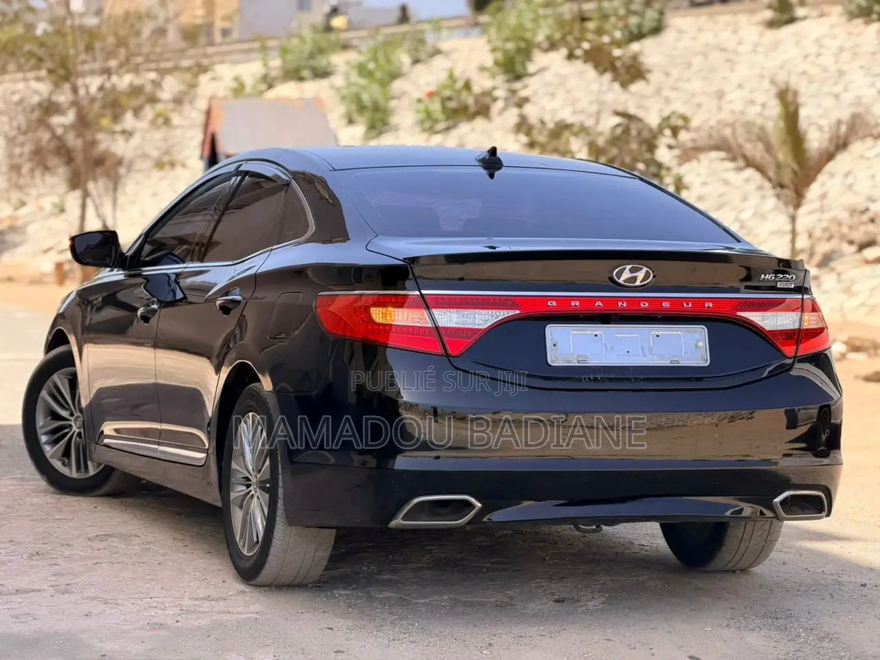 Hyundai Grandeur 2017 Bleu