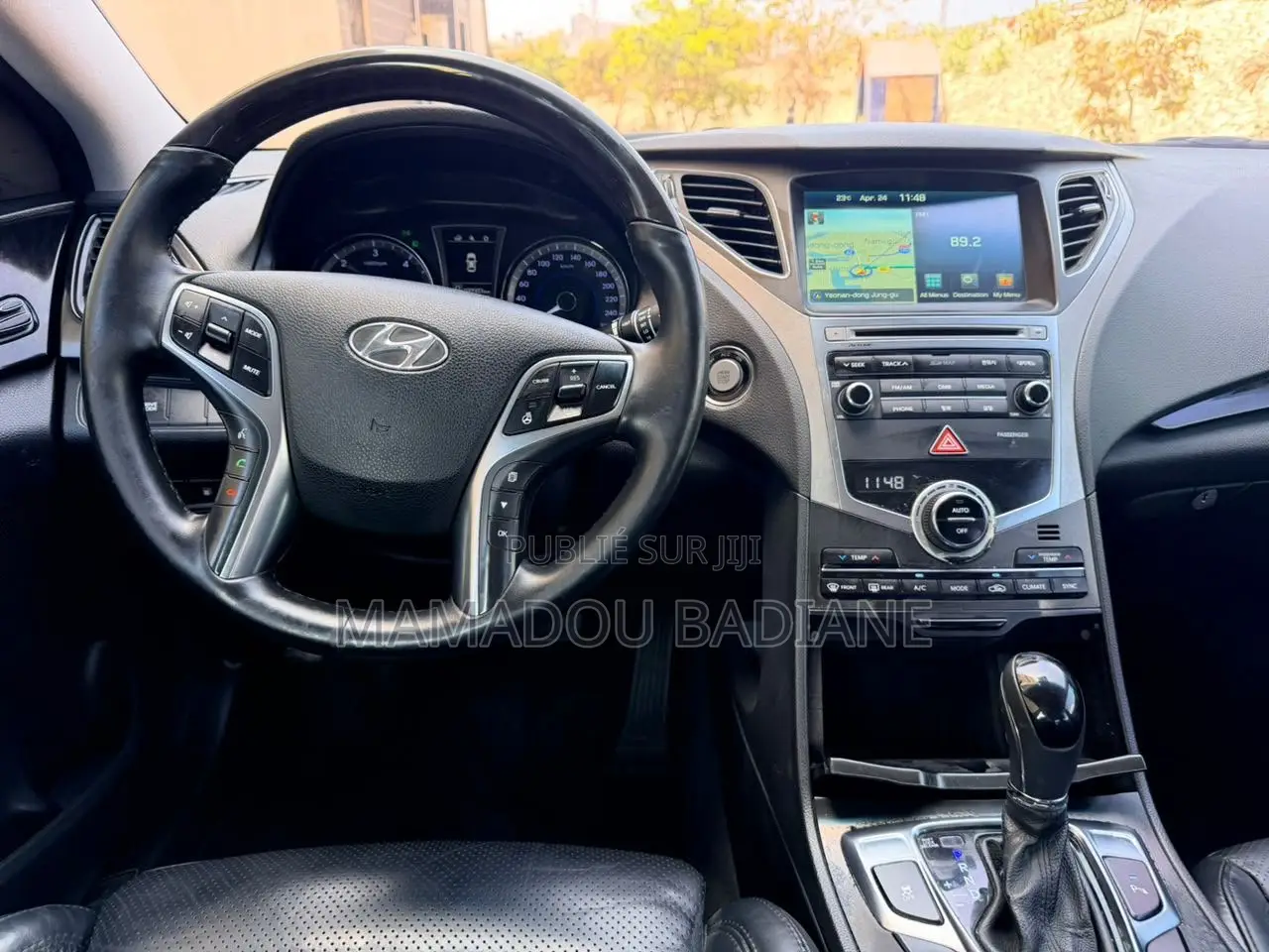 Hyundai Grandeur 2017 Bleu