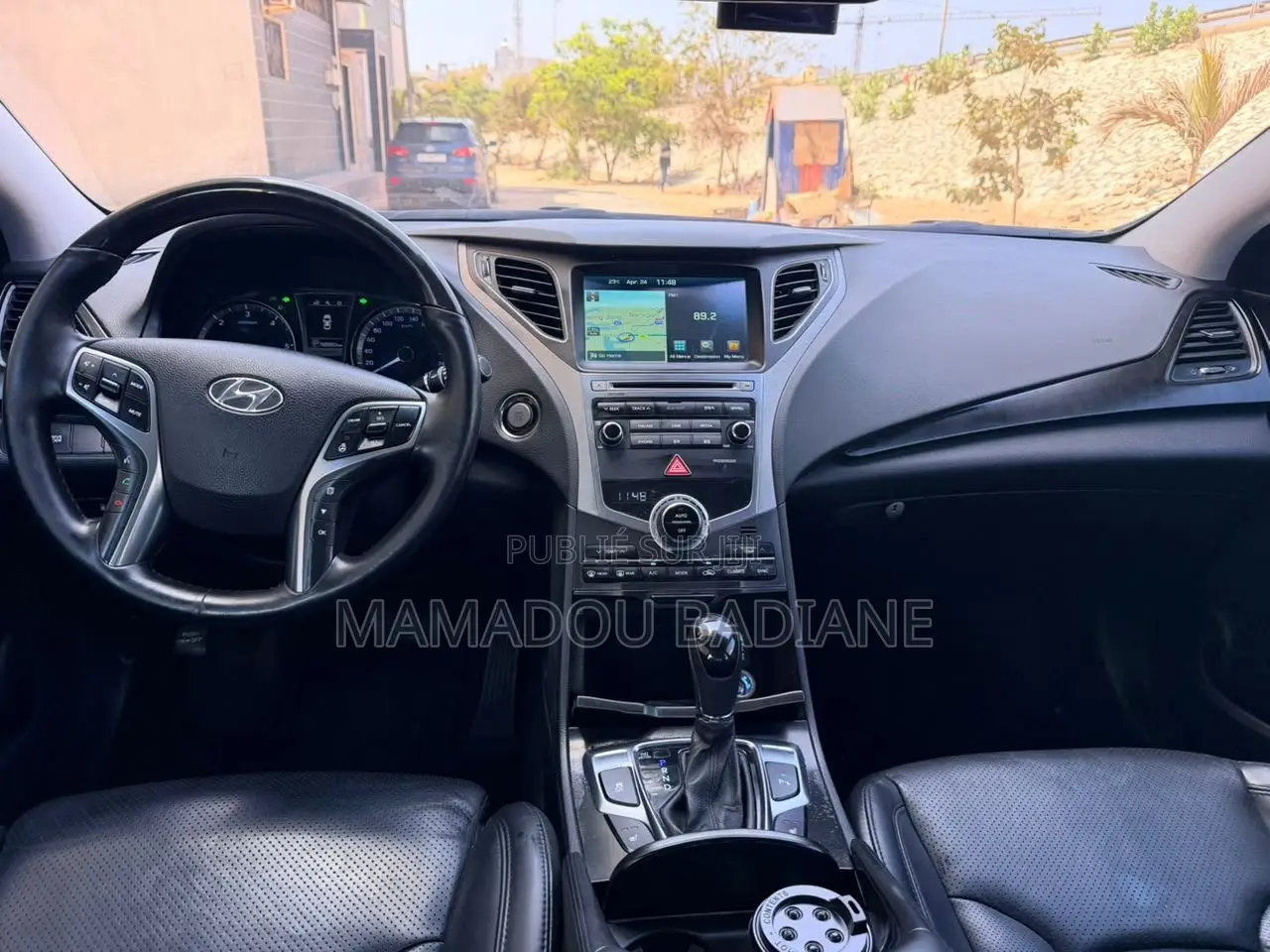 Hyundai Grandeur 2017 Bleu