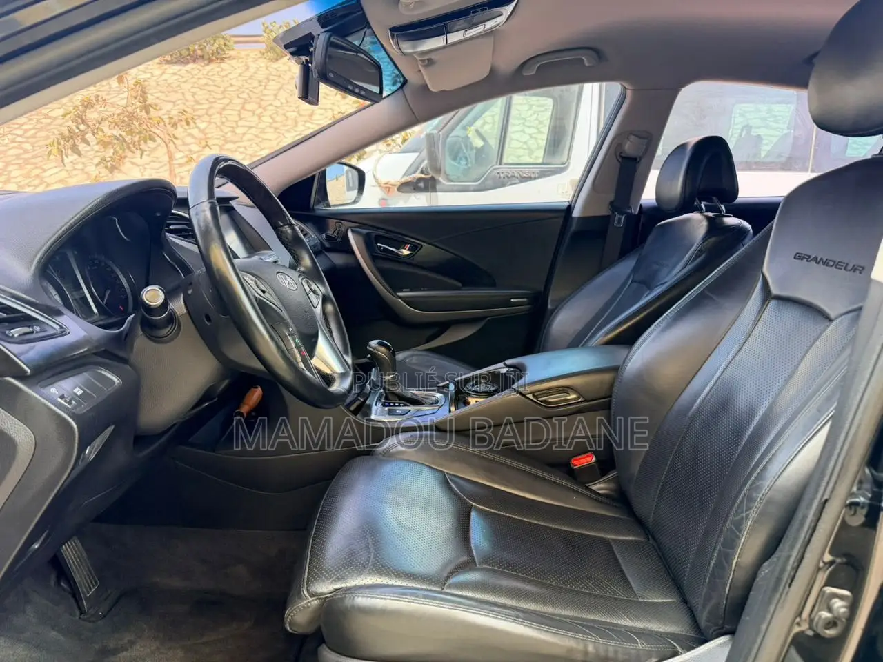 Hyundai Grandeur 2017 Bleu