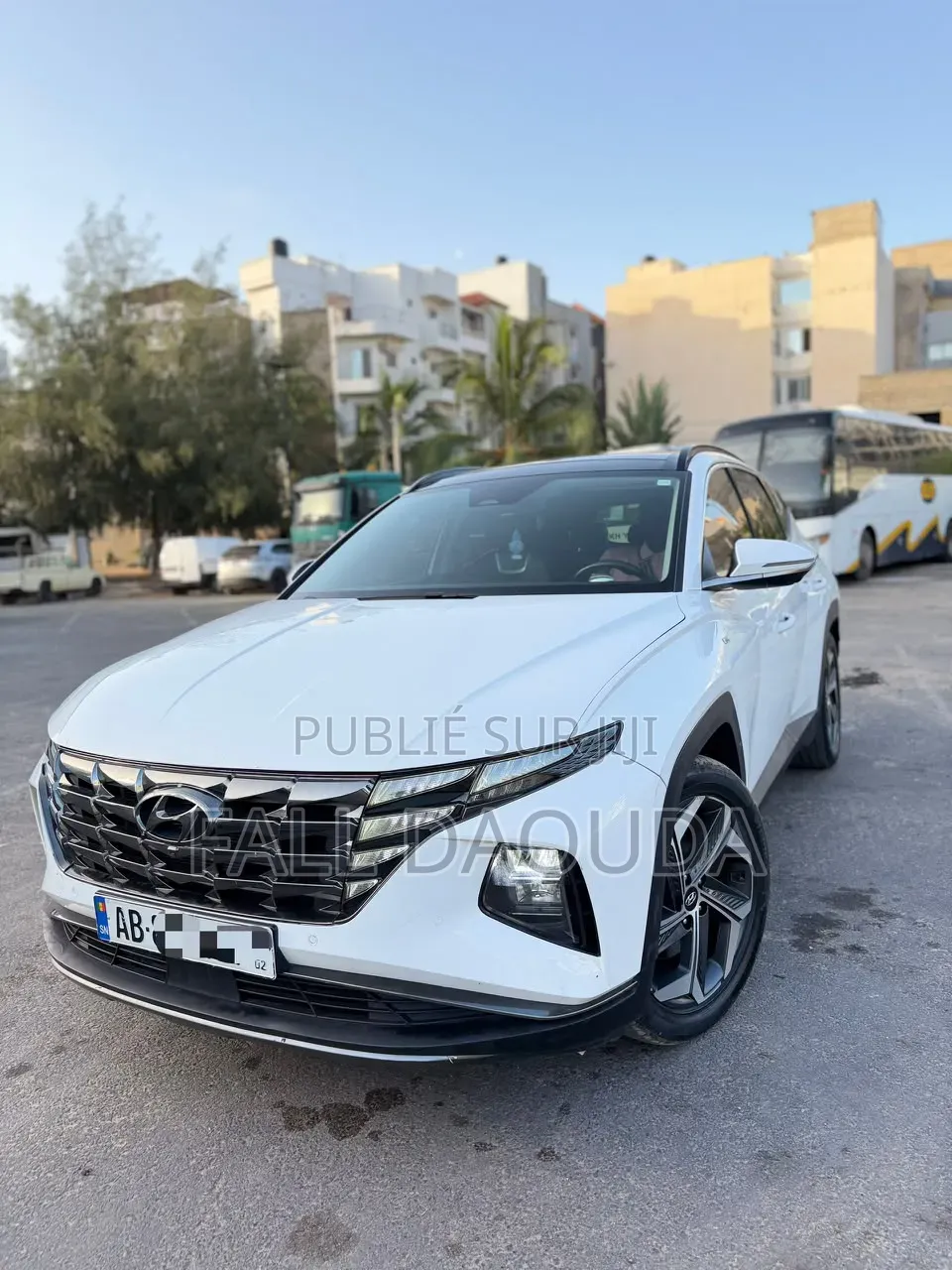 Hyundai Tucson 2022 Blanc
