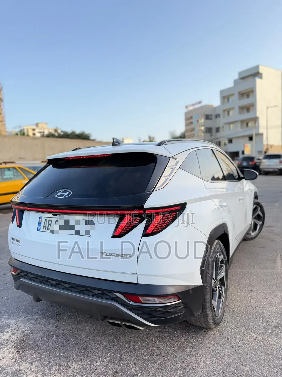 Hyundai Tucson 2022 Blanc