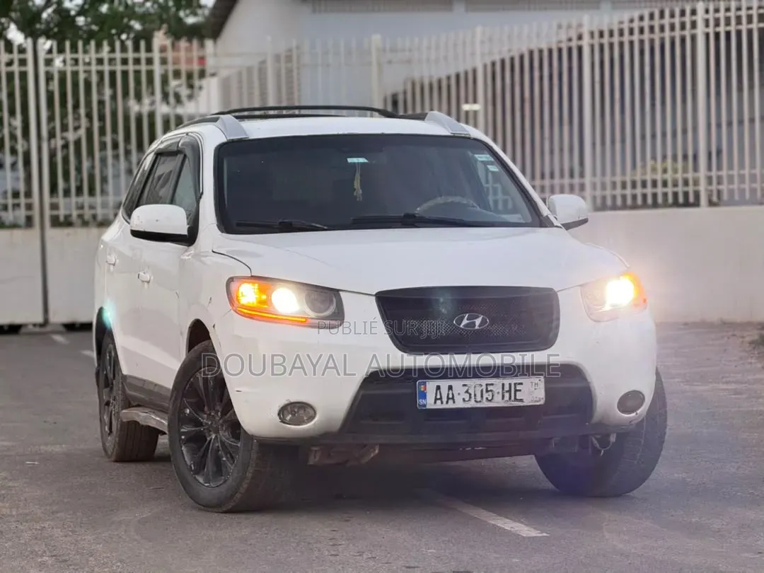 Hyundai Santa Fe 2010 Blanc