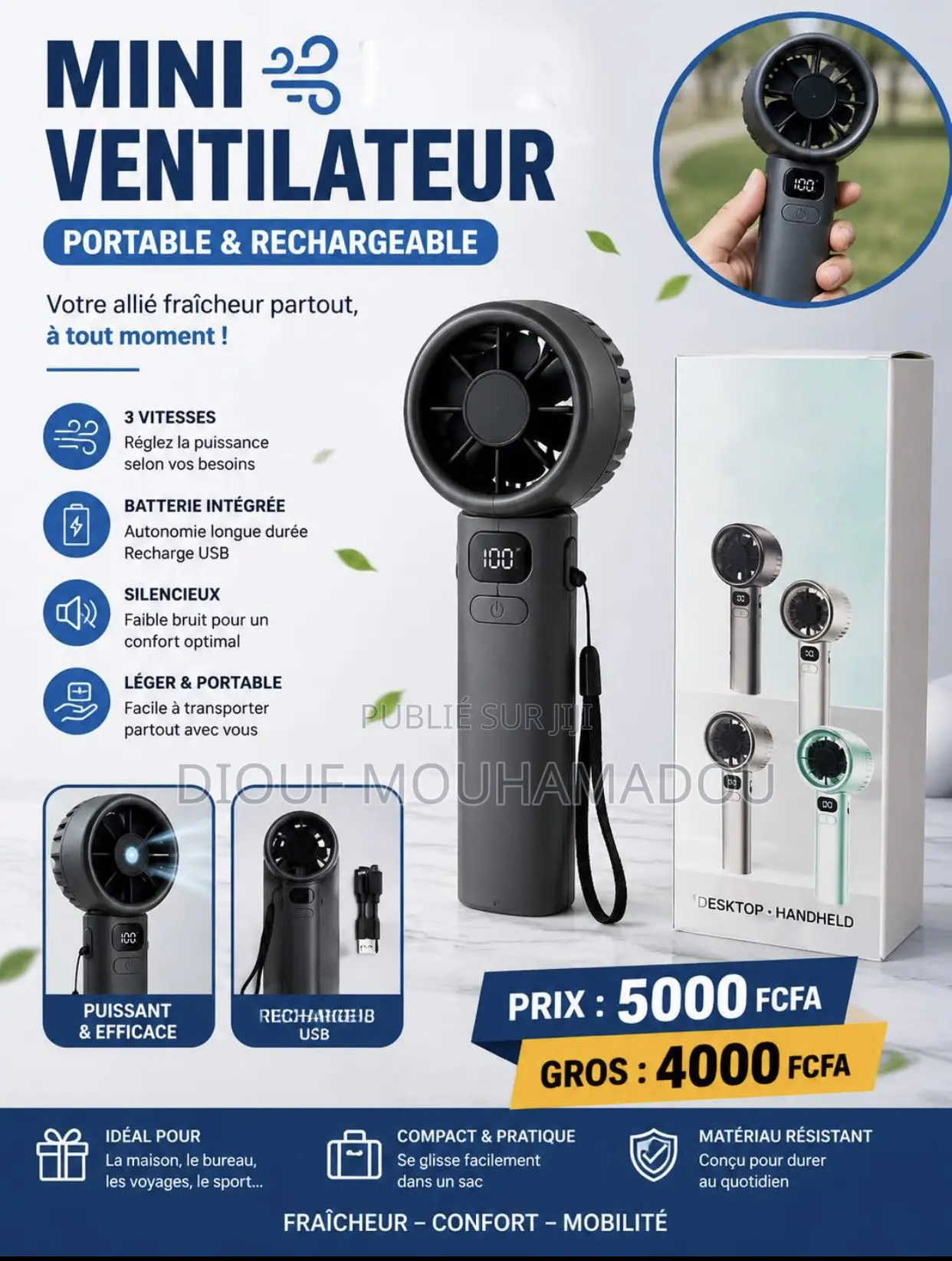 Mini Ventilateur