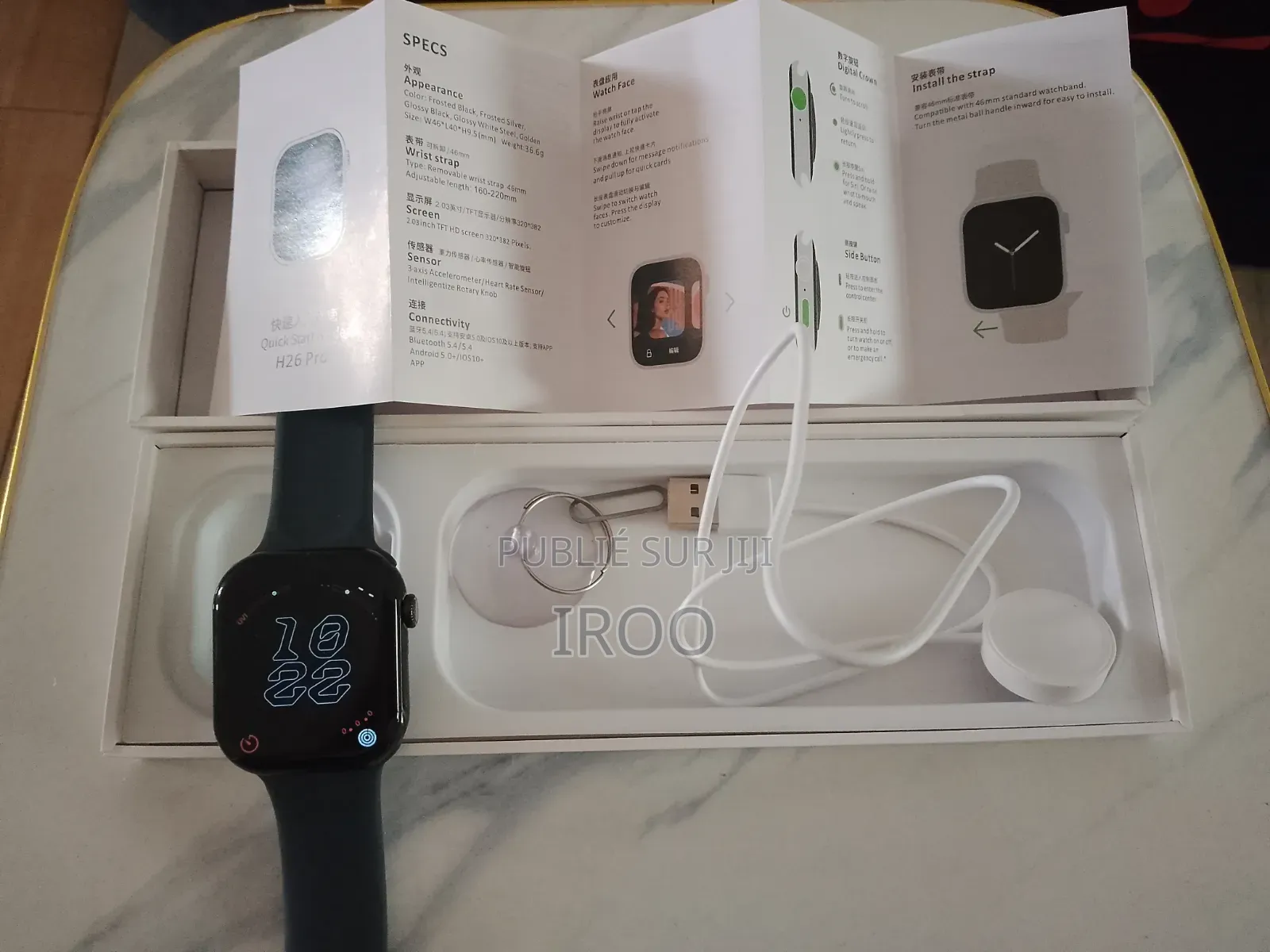 AI SmartWatch H26 Pro Music Photos