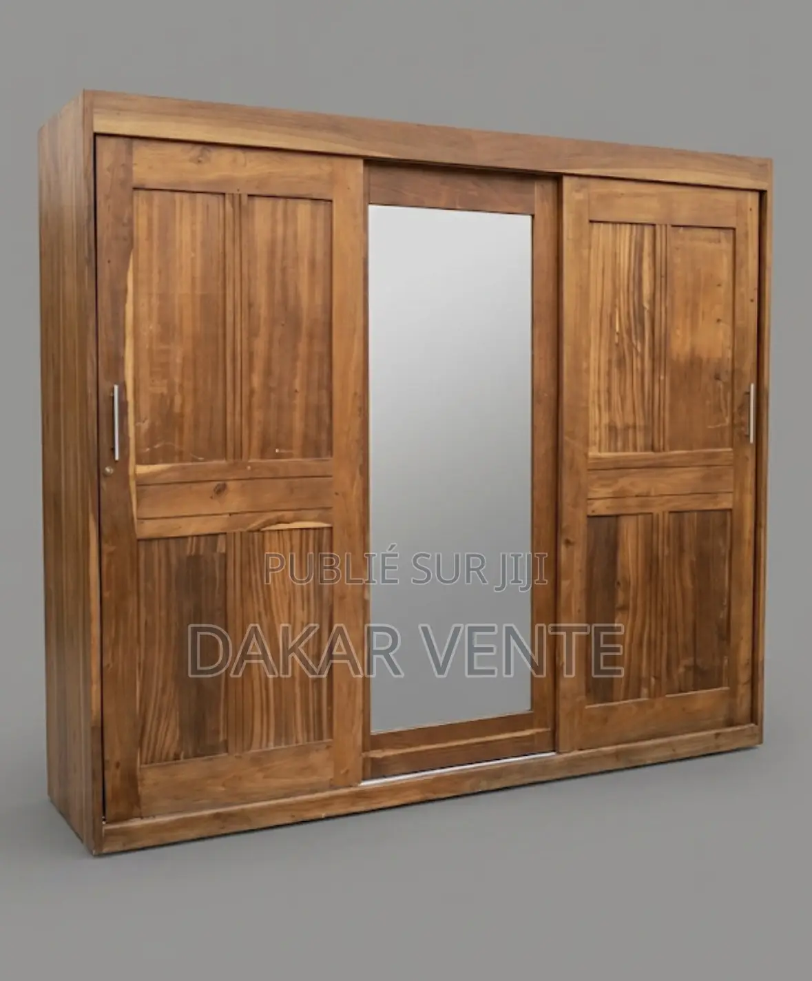 Armoire 4battants Coulissant en Bois Massif