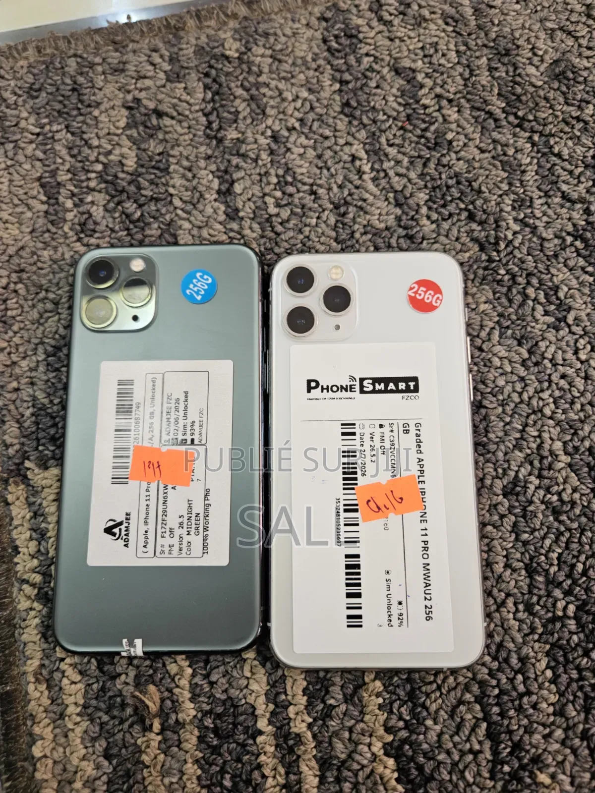 Nouveau Apple iPhone 11 256 GB Gris