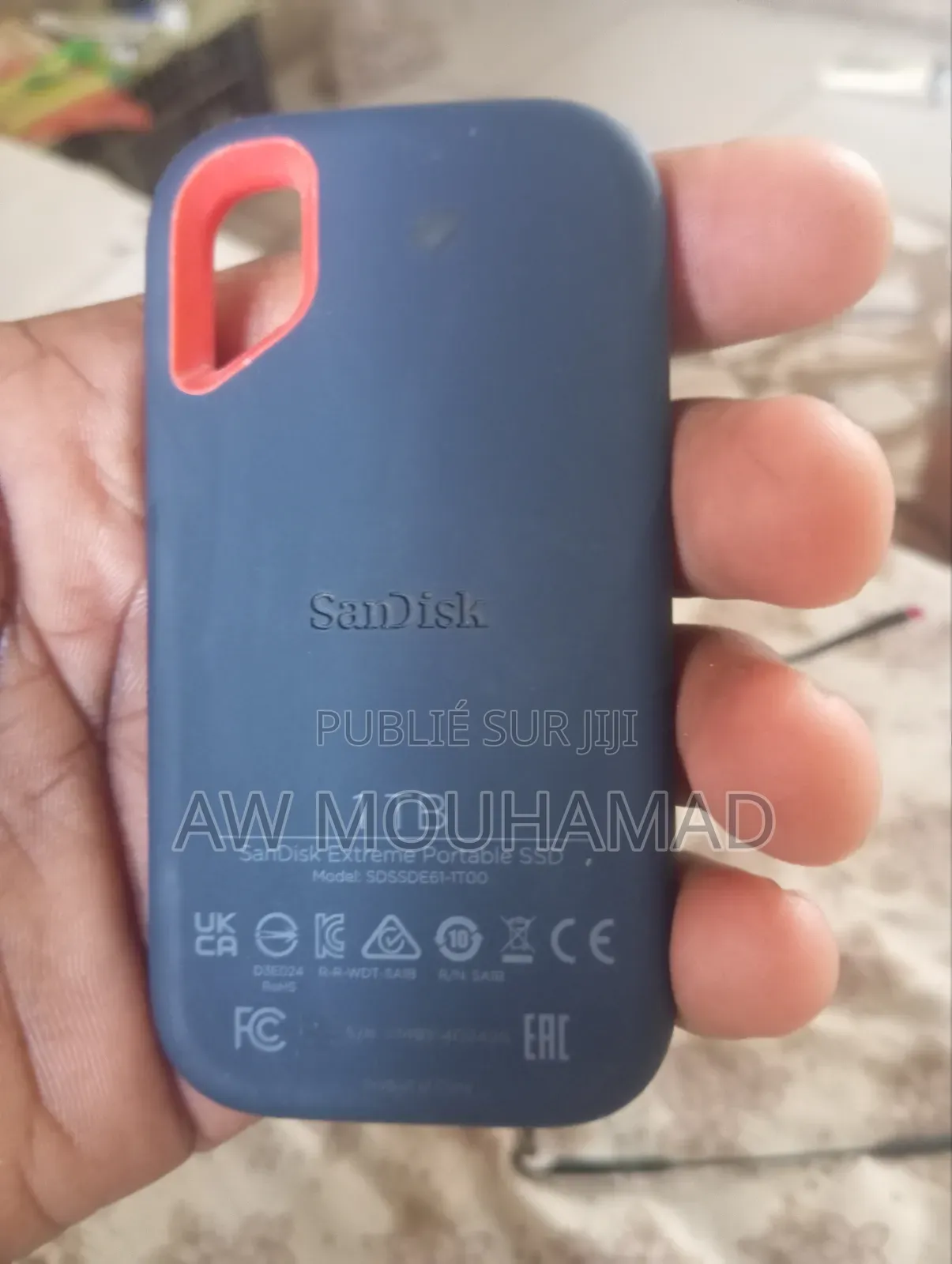 SanDisk Extreme SSD 1 TB Disque Dur Externe