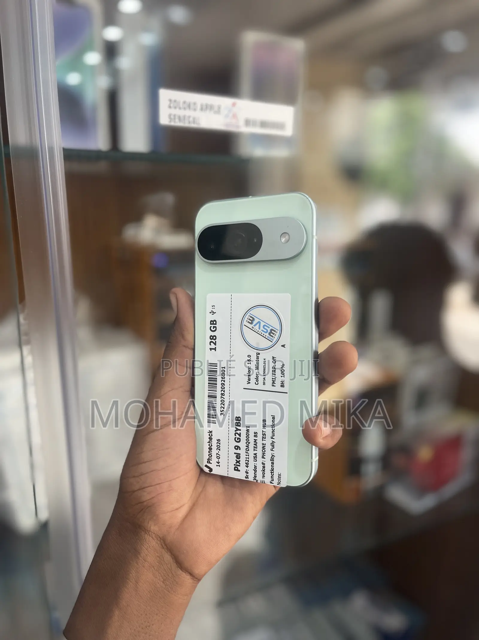 Nouveau Google Pixel 9 128 GB Vert