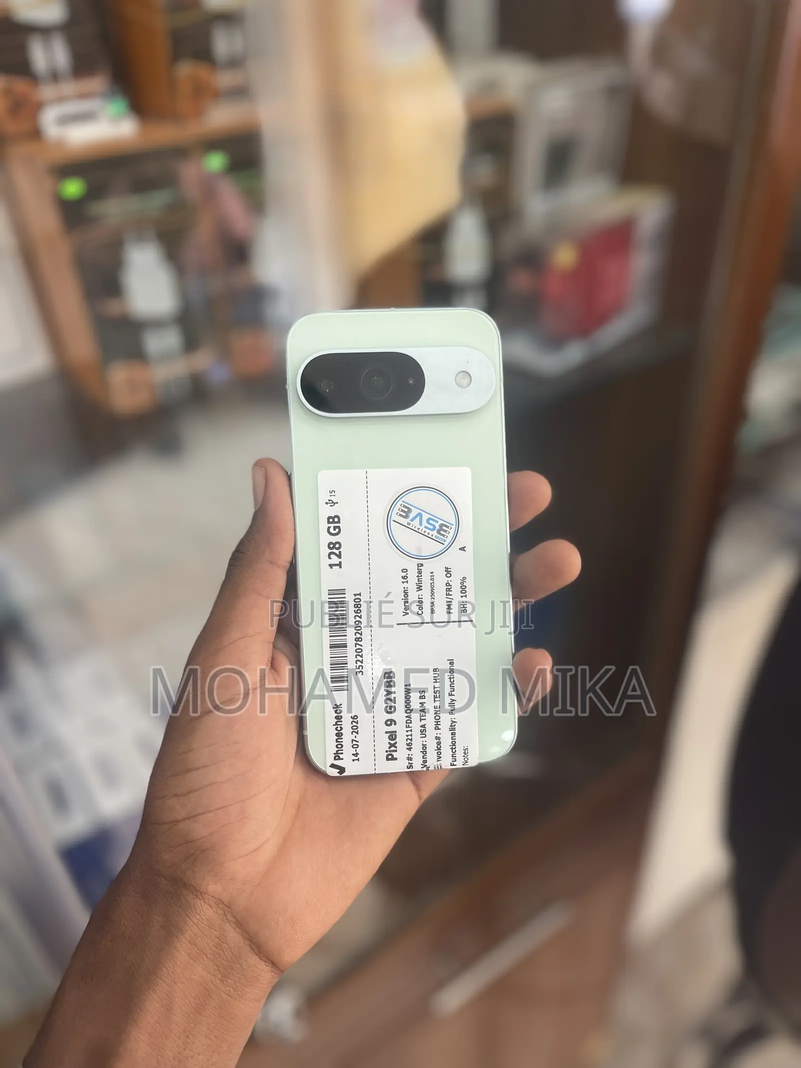 Nouveau Google Pixel 9 128 GB Vert