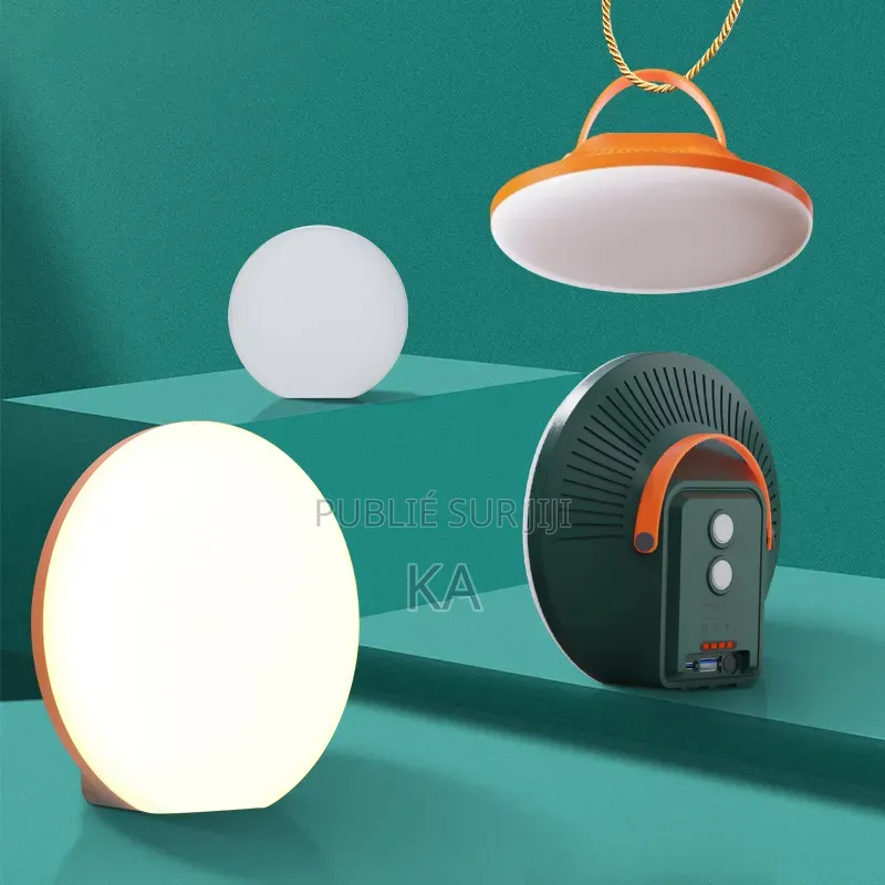 Lampe Solaire Multicolore Avec Power Bank